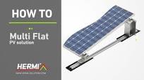 How To Mount Hermi Multi Flat: Easy Solar Power Installation on Flat Roofs  | Mounting Systems for PV