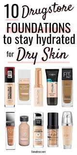 best foundations for dry skin