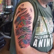 19 duck and hound tattoo. 90 Cool Half Sleeve Tattoo Designs Meanings Top Ideas Of 2019