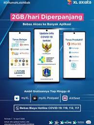 Untuk bisa mengkases internet, terutama lewat smartphone, dibutuhkan kuota internet. Berikut Cara Dapatkan Internet Gratis Dari Xl Telkomsel Dan Indosat Untuk Bekerja Dan Belajar Dari Rumah Halaman All Kompas Com