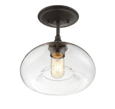 Trade Winds Lighting Tw020675orb 1 Light Transitional Semi Flush Mount Ceiling Light 100 Watts In Oil Rubbed Bronze Walmart Com Walmart Com