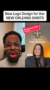 #duet with @Emily Morgan Look at that change #neworleanssaints #logo #change