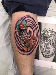 Invader zim skull tattoos tatuajes tattoo tattos skulls sugar skull tattoo designs. My New Rick Morty Invader Zim Mashup Tattoo 9gag