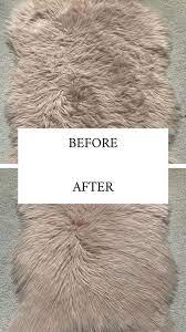 How To Revive A Faux Fur Rug With Hair Conditioner | Hometalk