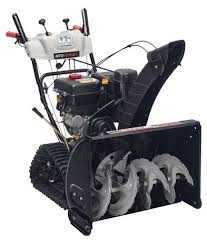 Never has gas or oil in the motor. Mtd Gold 28 D Track Snow Blower Walmart Canada