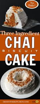 It can be either done with the combination of zip lock bag and rolling pin or just with help of. Three Ingredient Chai Biscuit Cake No Bake Dish N The Kitchen
