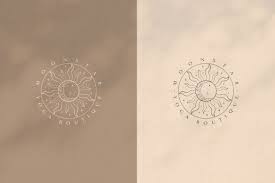 There are 5 vinyasa flows in this sun moon yoga lesson plan. Mystic Sun Moon Logo Templates Kit Abstract Branding Yoga Tattoo By O L Y A Thehungryjpeg Com