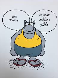 Philippe geluck est né à bruxelles le 7 mai 1954. Le Chat Les Tongs By Philippe Geluck 2007 Print Artsper 415333