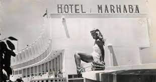 Hotel Marhaba In The City Of El Jadida In 1952 Marhaba Meaning Welcome Morocco Moroccan Eljadida Hotel Coast Summer Mar Deco Maroc Maroc Carte Postale