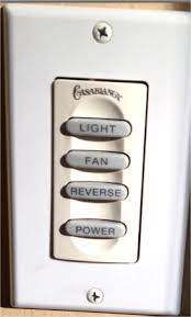If your ceiling fan remote control does not work, try changing out the batteries. Can I Replace This Casablanca Wall Switch Doityourself Com Community Forums