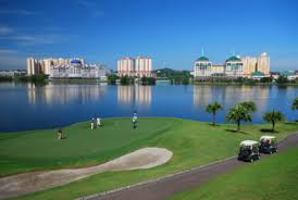First day at the valley course, the second day at the garden course. Kuala Lumpur Malaysia Golf Ausgolf