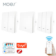 Hot Promo E32c Tuya Zigbee Push Light Switch Zigbee Hub Required Smart Home Automation Wireless Remote Control Work With Tuya Zigbee Hub Only Cicig Co