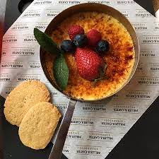 Prime beef burger, tender sliced fillet tails cooked to your liking, aged cheddar cheese sauce, pulled beef barbacoa béarnaise, smoked streaky bacon, monterey jack, chorizo, special burger sauce. Creme Brulee Picture Of Miller Carter Stratford Upon Avon Tripadvisor