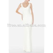 Si certaines de vos robes sont légèrement transparentes, là aussi la combinaison est un atout de premier ordre et vous évite ce petit. Blanc Long Blanc Robe Cheap 215c1 04c44