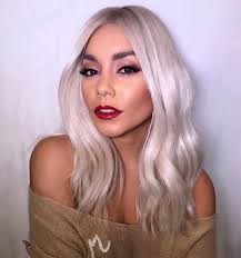A Comprehensive Timeline Of Vanessa Hudgens Ever Changing Hairstyles Platinum Blonde Hair White Blonde Hair Hair Inspiration Color