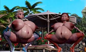 Brocobich - Elsa and Anna Pregnant Futanari Growth - ThisVid.com