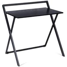 Costway 23 In Rectangular Black Laptop Desk With Open Storage Hw60471 The Home Depot In 2020 Folding Computer Desk Laptop Table Laptop Desk