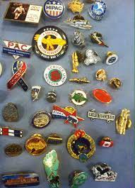 Huge Vintage Lot Lapel Pins Sports States Advertising Military Planes Mixed Lot Ebay Lapel Pins Lapel Pin Badges
