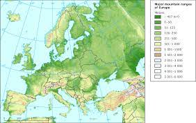 There is a printable worksheet available for download here so you can take the quiz with pen and paper. Major Mountain Ranges Of Europe European Environment Agency