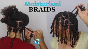 If your hair is natural, you don't necessarily need to stretch it. How To Braid Natural Hair Properly As A Protective Style No Added Hair Needed Youtube