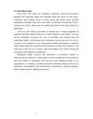 Code of practice for the safety, health and welfare at work (biological agents) regulations 2013 and 2020. Assignment Docx 1 0 Introduction More Than 100 Cases Of Workplace Accidents Occurring Throughout Malaysia Are Alarming Again This Average Looks The Course Hero