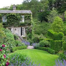 Gresgarth Hall English Cottage Garden Back Gardens Outdoor Gardens