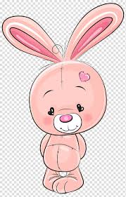 Baby sleeping pencil drawing photos. Rabbit Cartoon Drawing Cute Pink Bunny Pink Bunny Transparent Background Png Clipart Hiclipart