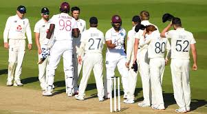 Test match in lexico, dictionary.com; West Indies Beats England In The First Test Match Telegraph India
