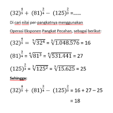 Di dalam matematika, akar kuadrat dari bilangan x sama dengan bilangan r sedemikian sehingga r² = x, atau, di dalam perkataan lain, bilangan r yang. Contoh Soal Dan Jawaban Bilangan Berpangkat Smk Dunia Sosial