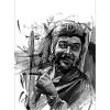 Che guevara in the 60's.he worked as a photog once before he went all revolutionary. 1