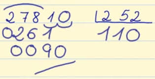 Divisiones con números decimales - Matemáticas de primaria