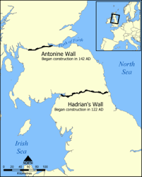 Op deze pagina van vertreknaarengeland vindt u meer informatie over de afzonderlijke delen. Muur Van Antoninus Wikipedia
