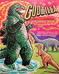 I Had This As A Kid Godzilla Coloring Books Kaiju Monsters