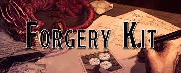 Making Tools Useful In 5e Forgery Kit Dump Stat Adventures