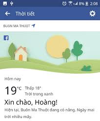 Miền bắc sương mù bao phủ, miền nam trời. Cach Xem Dá»± Bao Thá»i Tiáº¿t Ngay Tren Facebook