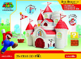 Amazon.co.jp: 三英貿易 スーパーマリオ フィギュアコレクション プレイセット ピーチ城,FPS-004 : おもちゃ