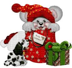 Merry christmas greeting card free ecard, greetings. Christmas In Australia Bp Presents Dog Koala Christmas Animals Picmix