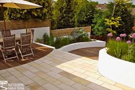 The scree garden, under the shade of tall pine trees, but catching sun in the summer months. Sloping Garden Ideas Successful Landscaping Design Tips Successful Garden Design
