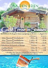 Aktuelles Coole Sommerpreise 2019