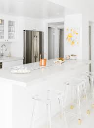 white marble kitchen design