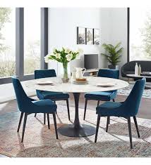 Maybe you would like to learn more about one of these? Lippa 60 Round Artificial Marble Dining Table In Black White Lexmod