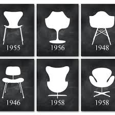 Mid century modern furniture for living room, dining room, bedroom, office and decor accessories. Mid Century Modern Chairs Furniture Art From Susan Newberry