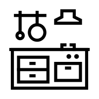 Pemilihan kitchen set minimalis ini pun harus teliti dan tidak bisa asal pilih saja. Kitchen Set Icons Download Free Vector Icons Noun Project
