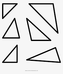 Triangle shapes watermelon slices coloring pages. Shards Coloring Page Triangle 1000x1000 Png Download Pngkit