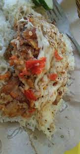 Ayam Geprek Keju Mozarella Makanan Makanan Minuman