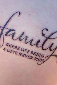 Family Tattoos Tattoo Designs For Women Tattoos Family Tattoos