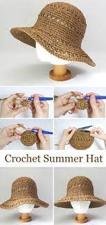 Free Summer Hat Crochet Pattern In 2021 Crochet Summer Hats Crochet Hats Crochet Hat Pattern