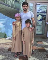 Faz3 سمو الشيخ حمدان بن محمد بن راشد آل مكتوم ولي عهد دبي مع محمد وحمدان أبناء البطل الأول Princess Haya My Prince Charming Handsome Prince