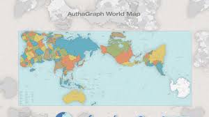 We only use data collected by the satellites or based on bathymetric surveys. A More Accurate World Map Wins Prestigious Japanese Design Award Mental Floss