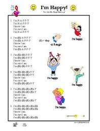 I M Happy Song Nursery Rhyme For Kids Kids Nursery Rhymes Rhymes For Kids Spelling For Kids